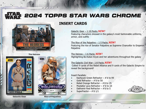 Topps Star Wars Chrome 2024 - Hobby Box