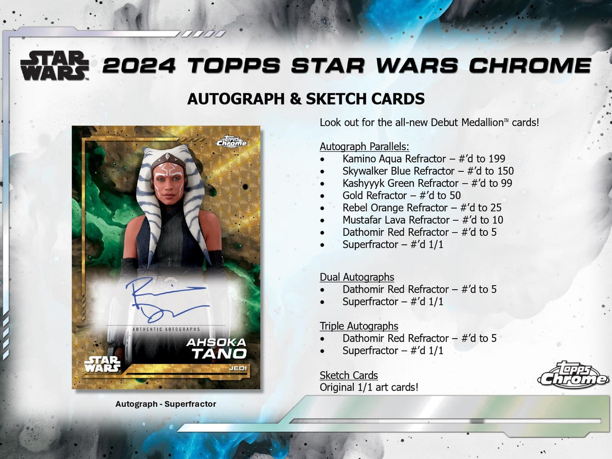 Topps Star Wars Chrome 2024 - Hobby Box