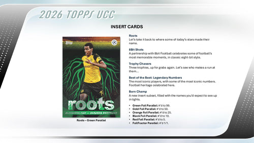 Topps UEFA Club Competitions Flagship 2025/26 - Spring Tin