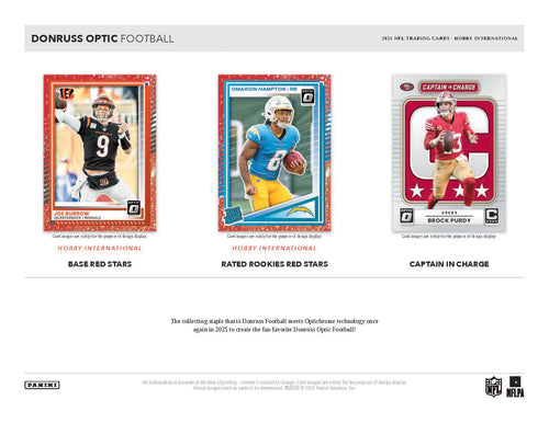 Panini Donruss Optic Football 2025 - International Hobby Box