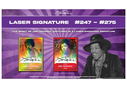 Keepsake Jimi Hendrix Collection 2025 - Hobby Box