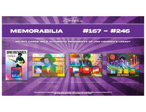 Keepsake Jimi Hendrix Collection 2025 - Hobby Box