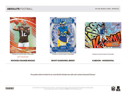 Panini Absolute Football 2025 - Fat Pack
