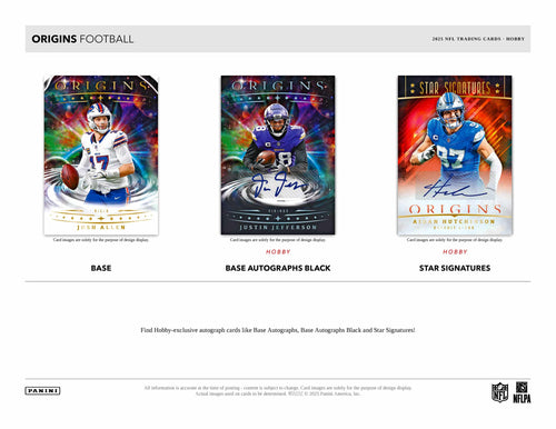 Panini Origins Football 2025 - Hobby Box