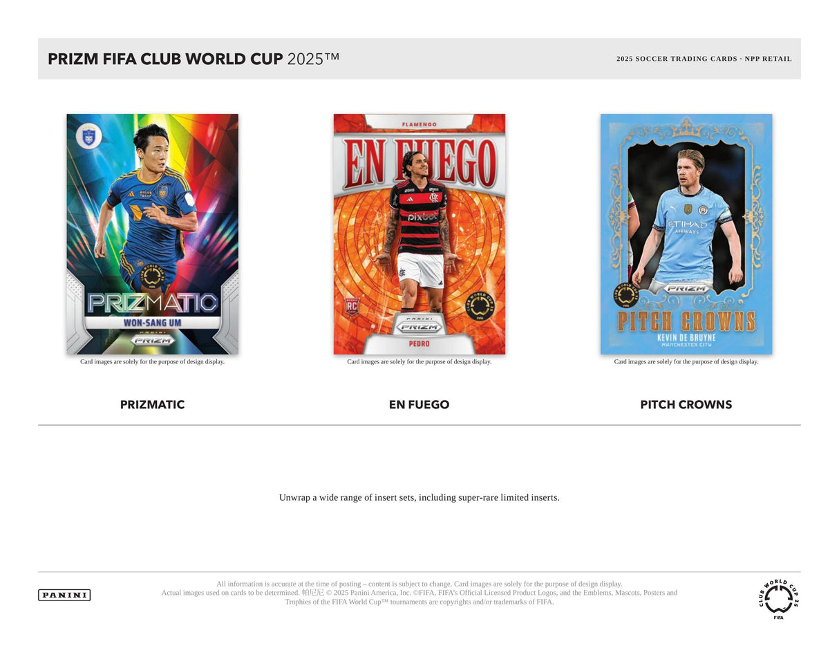 Panini Prizm Club World Cup 2025 - Mega Box