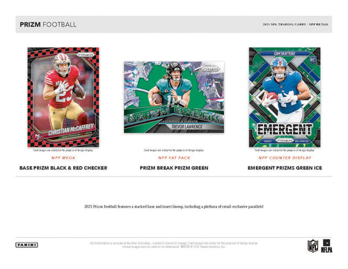 Panini Prizm Football 2025 - Mega Box