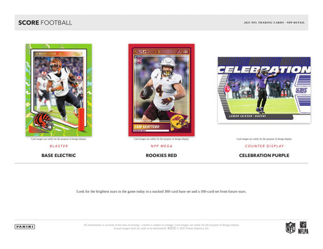 Panini Score Football 2025 - Mega Box