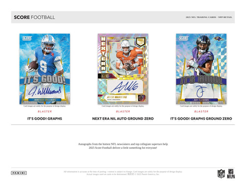 Panini Score Football 2025 - Mega Box