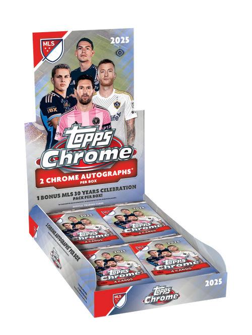 Topps Chrome MLS 2025 - Hobby Box