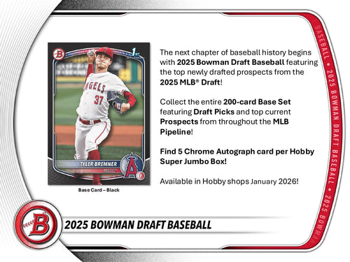 Topps Bowman Draft Baseball 2025 - Super Jumbo Box