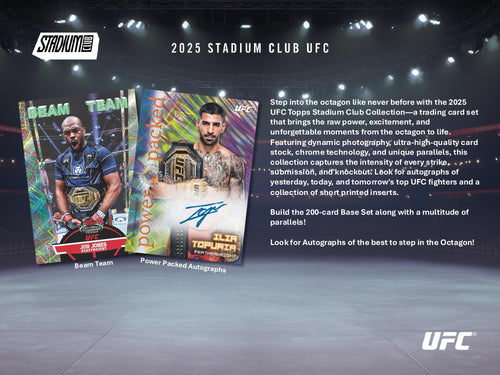 Topps Stadium Club UFC 2025 - Value Box