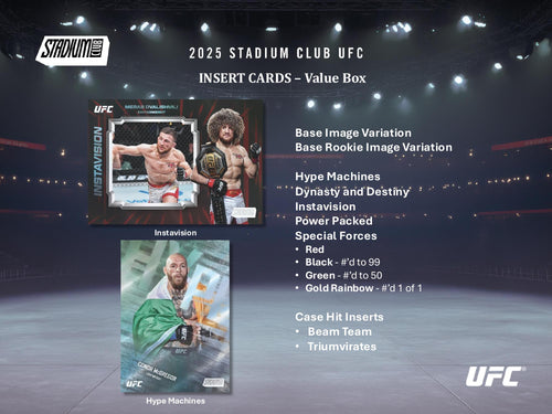 Topps Stadium Club UFC 2025 - Value Box