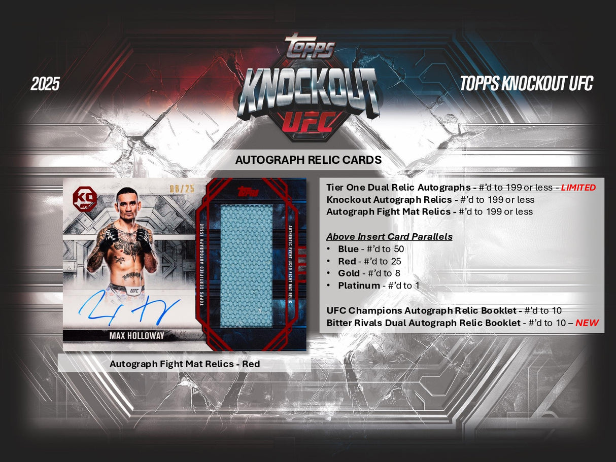 Topps UFC Knockout 2025 - Hobby Box