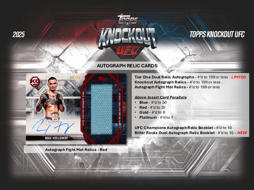 Topps UFC Knockout 2025 - Hobby Box