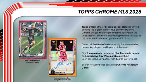 Topps Chrome MLS 2025 - Value Box