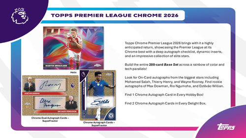 Topps Chrome Premier League 2025/26 - Hanger Pack