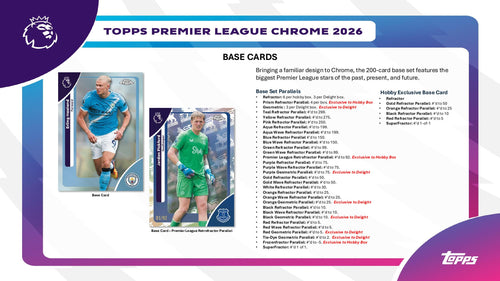 Topps Chrome Premier League 2025/26 - Value Box