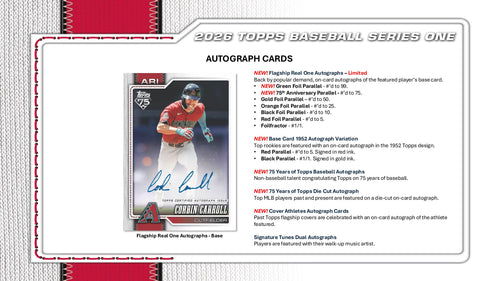 Topps MLB Baseball Series 1 2026 - Value Box