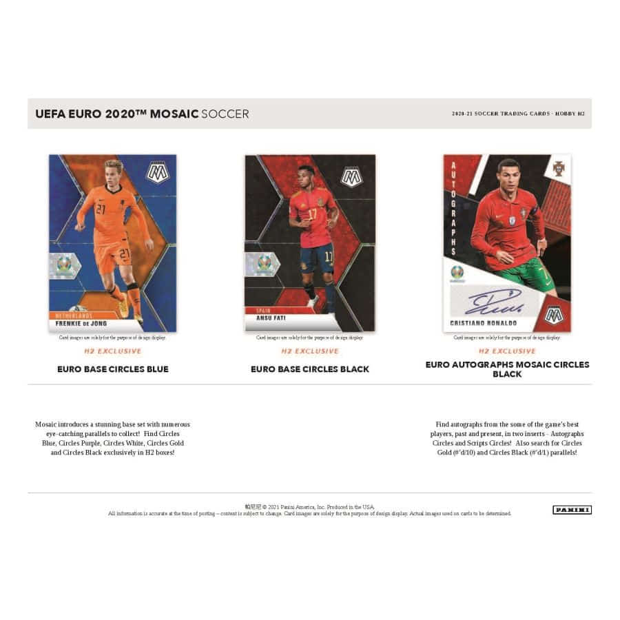 Panini Mosaic UEFA EURO 2020/21 - Hybrid H2 Box