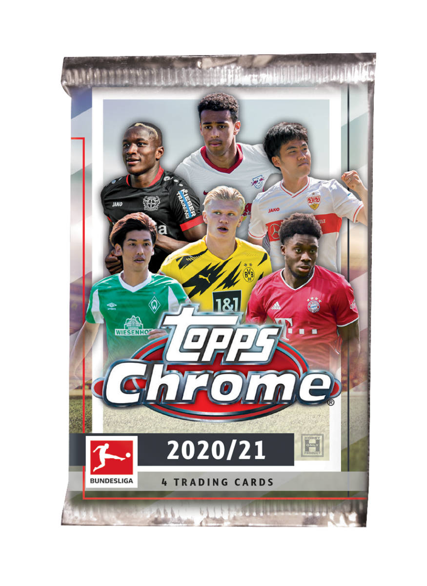 Fodboldkort Topps Chrome Bundesliga 2020/21 - Hobby Box