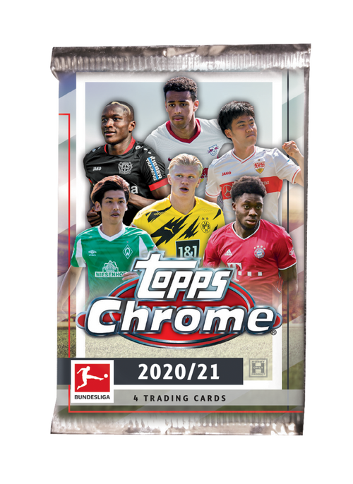 Fodboldkort Topps Chrome Bundesliga 2020/21 - Hobby Box