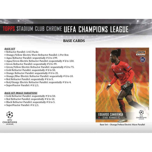 Topps Chrome Stadium Club UEFA 2020/21 - Hobby Box