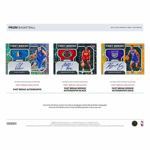 Panini Prizm NBA Fast Break Basketball 2022/23 - Hobby Box