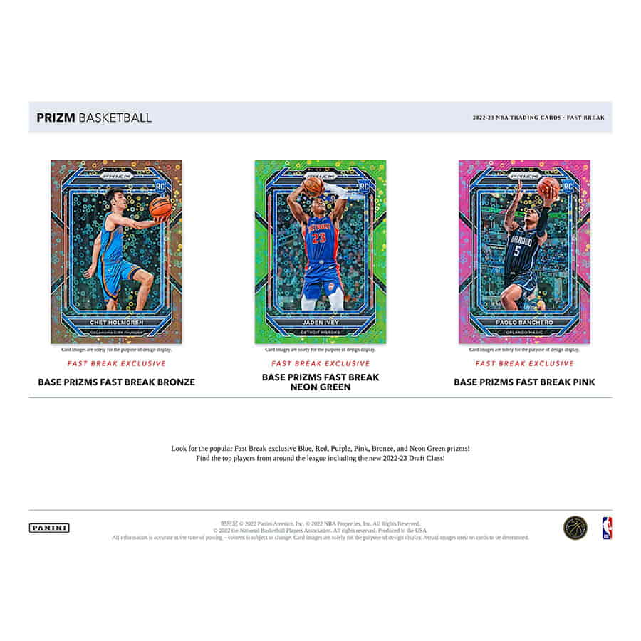 Panini Prizm NBA Fast Break Basketball 2022/23 - Hobby Box