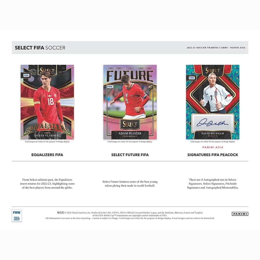 Fodboldkort Panini Select FIFA 2022/23 - TMALL Box