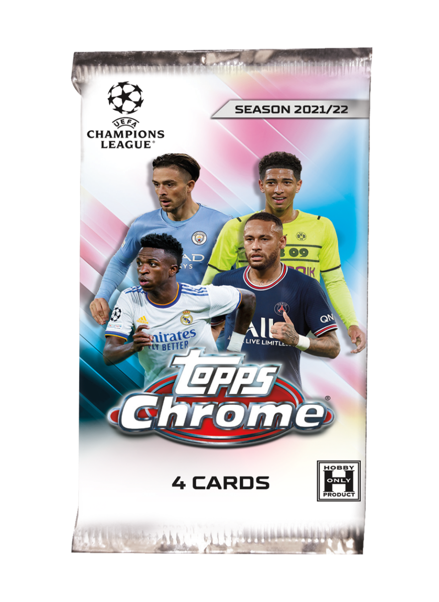 Topps Chrome UEFA Club Competitions 2021/22 - Hobby Box