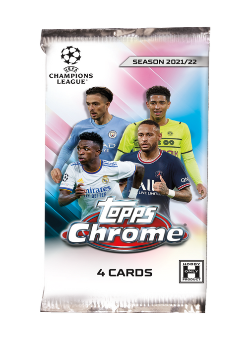 Topps Chrome UEFA Club Competitions 2021/22 - Hobby Box