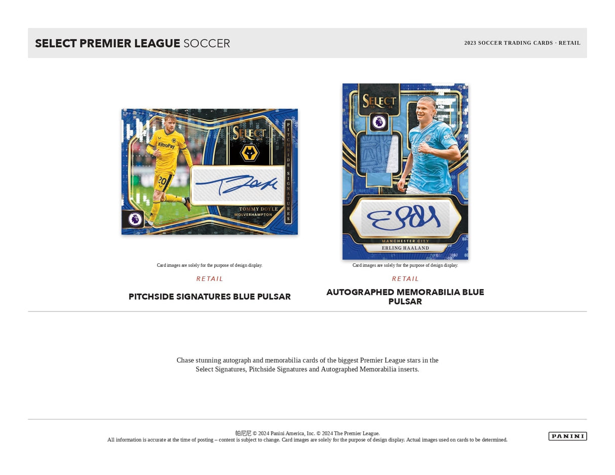 Panini Select Premier League 2023/24 - Mega Box