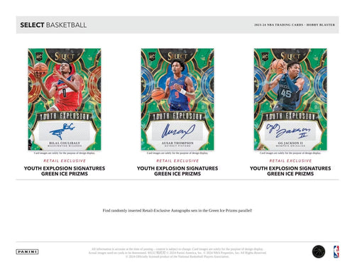 Panini Select NBA Basketball 2023/24 - Hobby Blaster Box