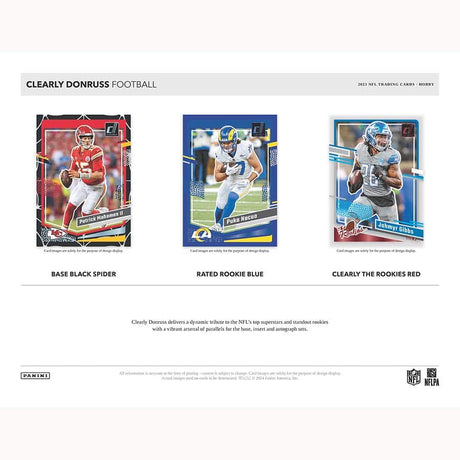 Panini Clearly Donruss NFL Football 2023 - Hobby Box