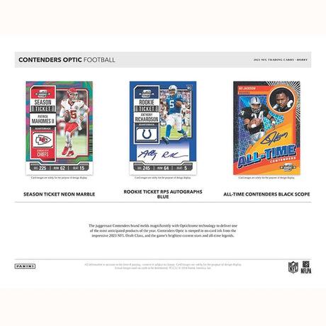 Panini Contenders Optic NFL Football 2023 - Hobby Box