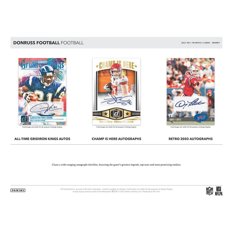 Panini Donruss NFL 2023 - Hobby Box