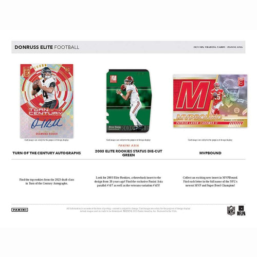 Panini Donruss Elite Football NFL 2023 - TMALL