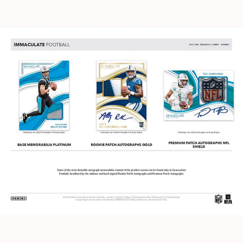 Panini Immaculate Collection Football 2023 - Hobby Box