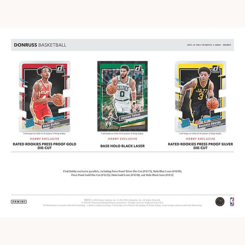 Panini Donruss NBA Basketball 2023/24 - Hobby Box