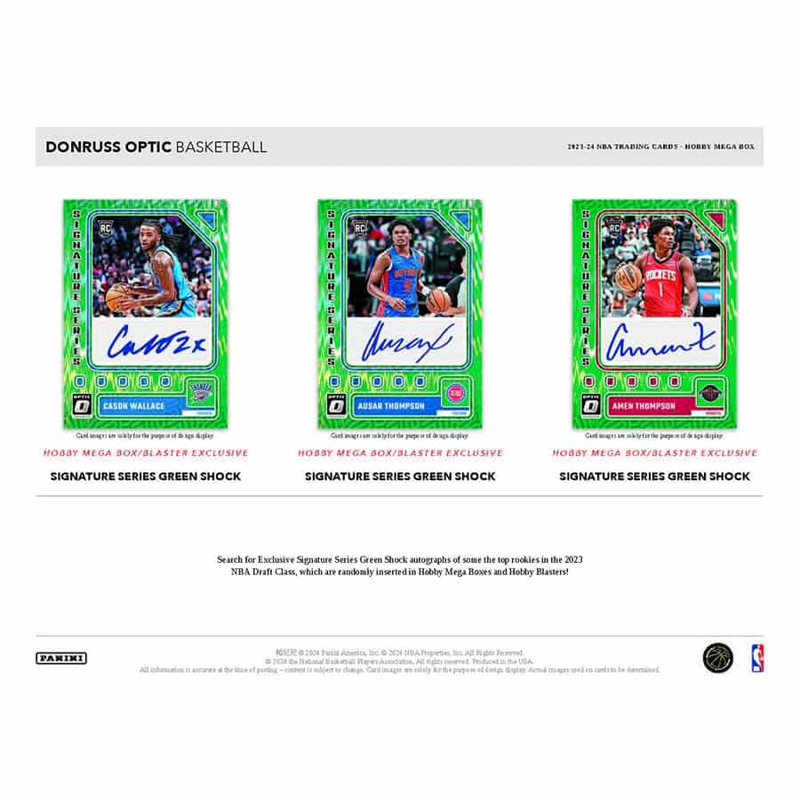 Panini Donruss Optic NBA Basketball 2023/24 - Hobby Blaster Box