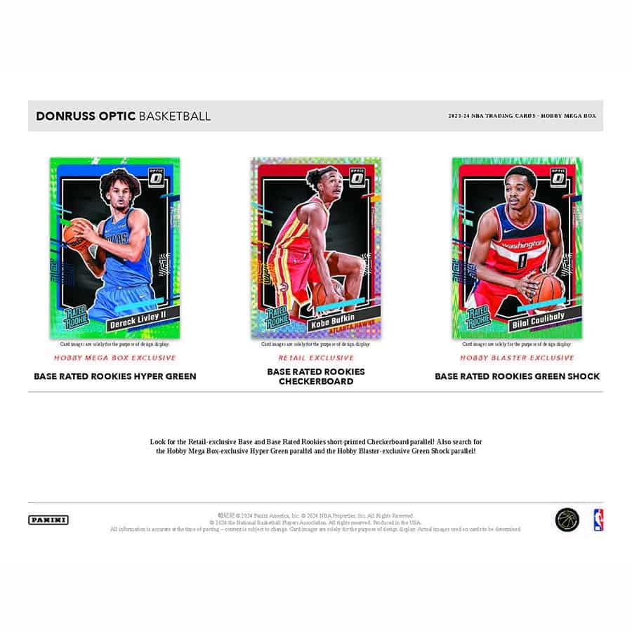 Panini Donruss Optic NBA Basketball 2023/24 - Hobby Blaster Box