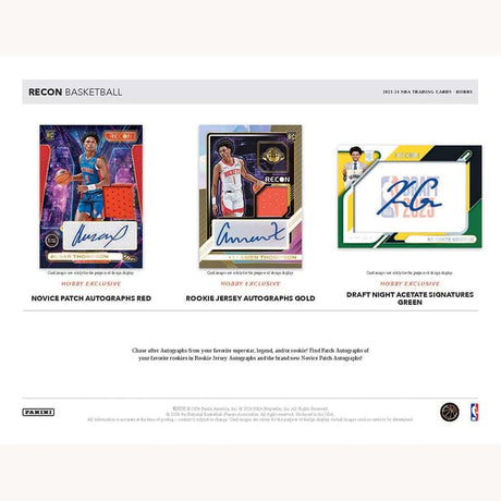 Panini Recon NBA Basketball 2023/24 - Hobby Box