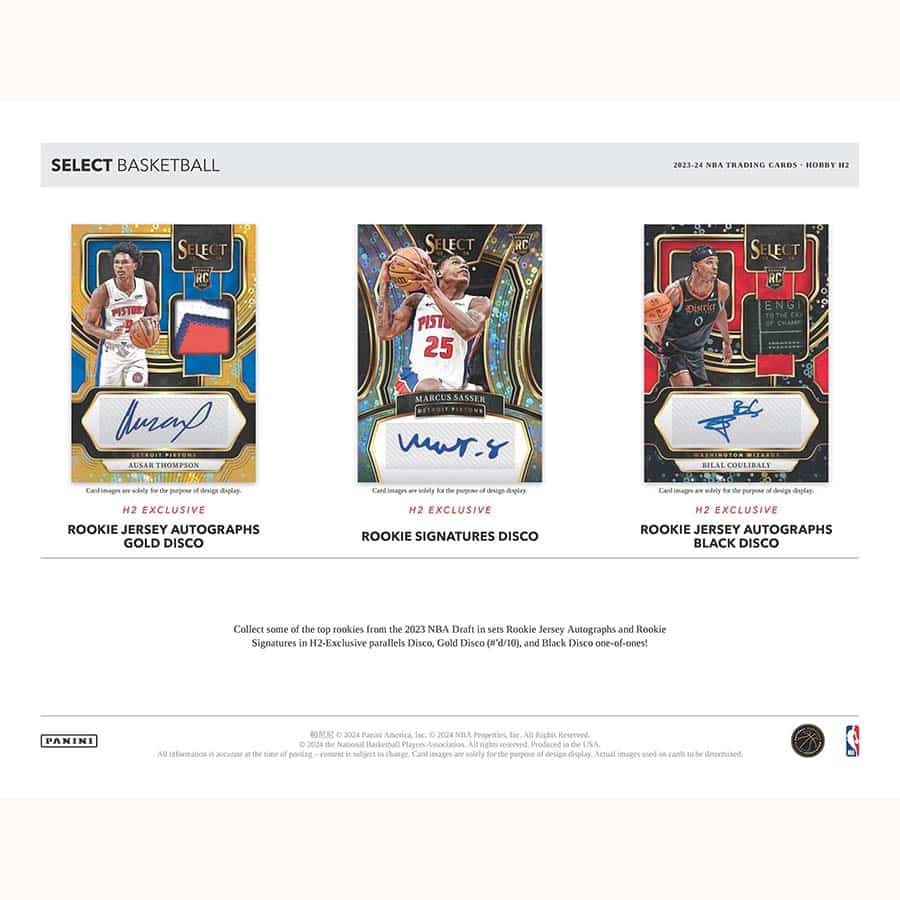 Panini Select NBA Basketball 2023/24 - Hybrid H2 Box