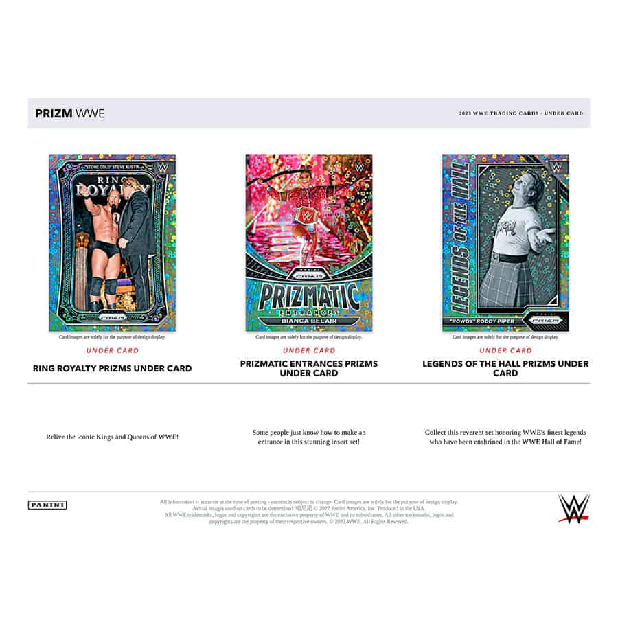 Wrestling Panini Prizm WWE 2023 - Under Card Hobby Box