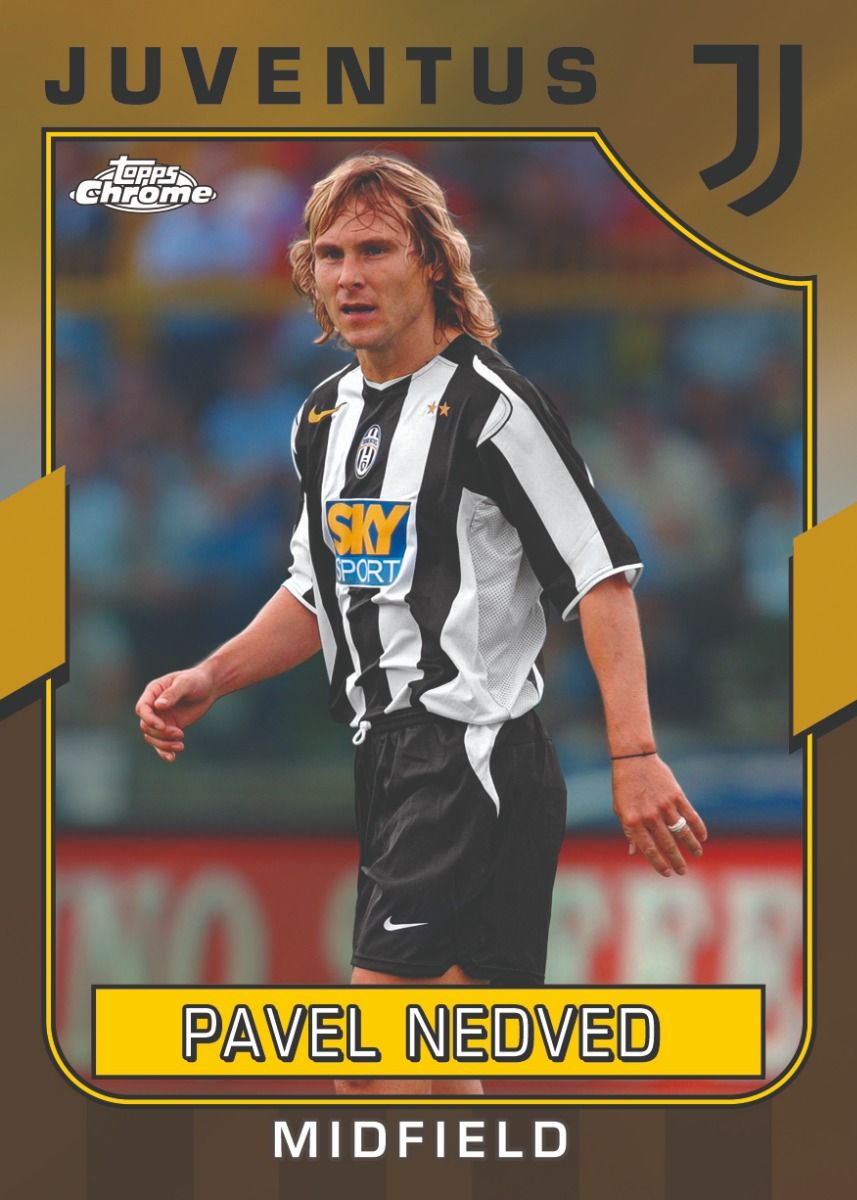 Fodboldkort Topps Juventus Chrome 2022/23 - Hobby Box