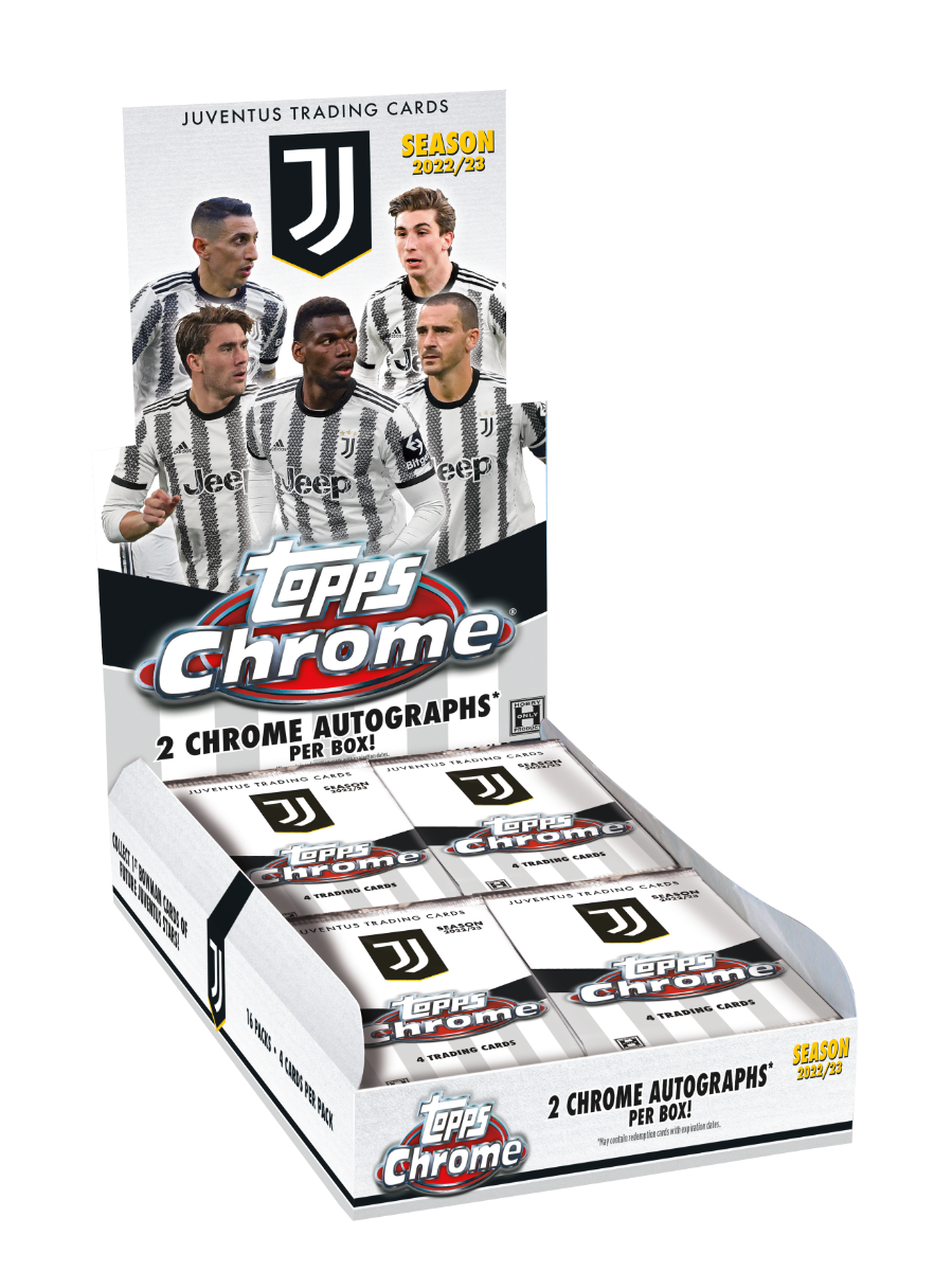 Topps Juventus Chrome 2022/23 - Hobby Box