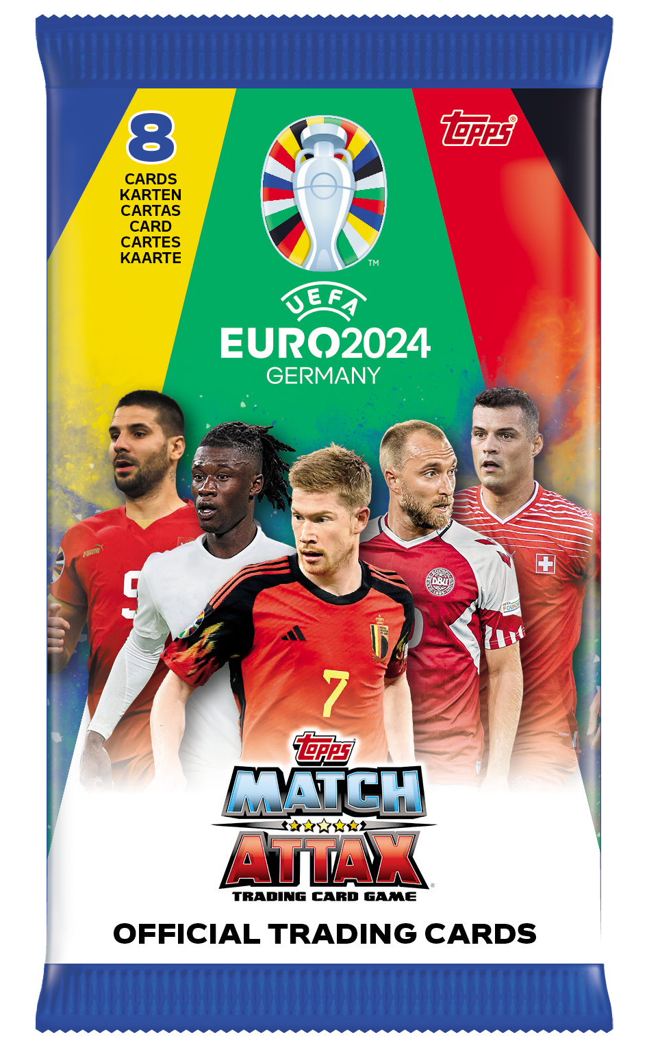 Topps EURO 2024 Match Attax - Booster Display Box (36 pakker)