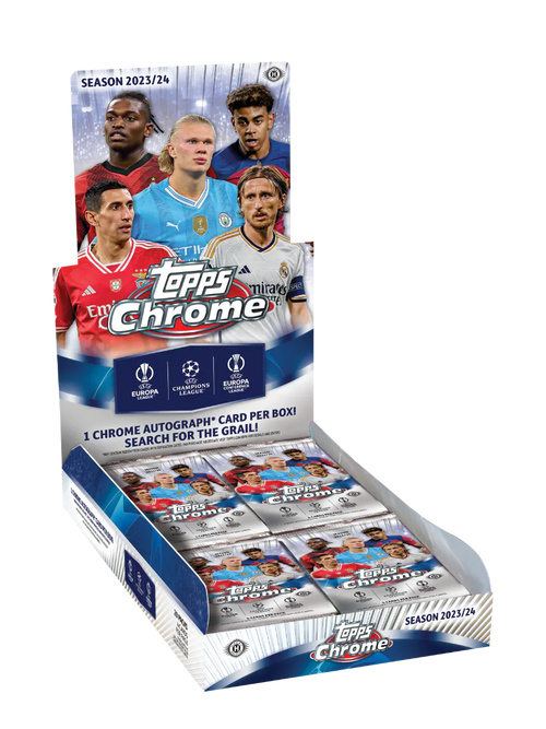 Topps Chrome UEFA Club Competitions 2023/24 - Hobby Box