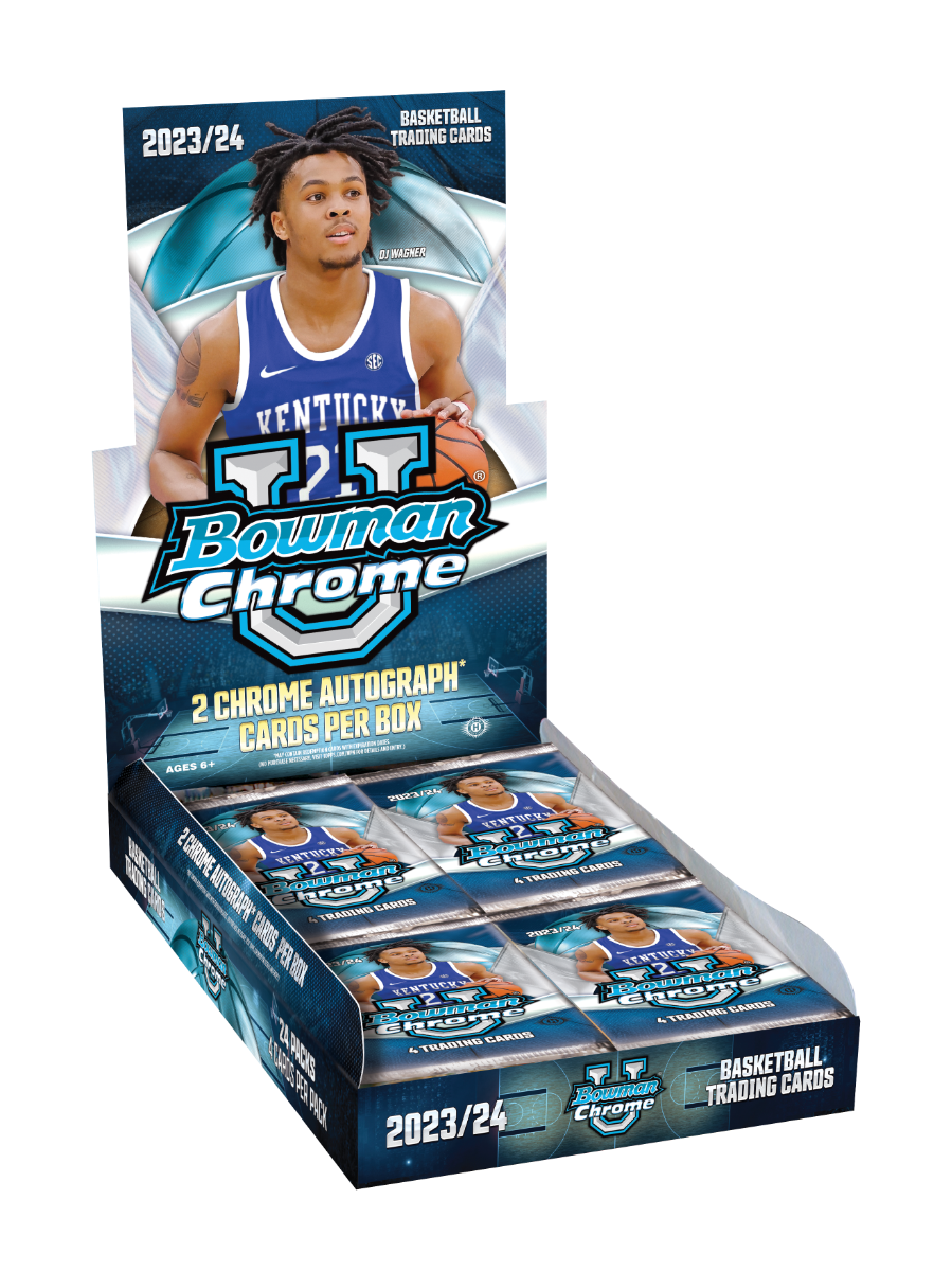 Topps Bowman University Chrome Basketball 2023/24 - Hobby Box