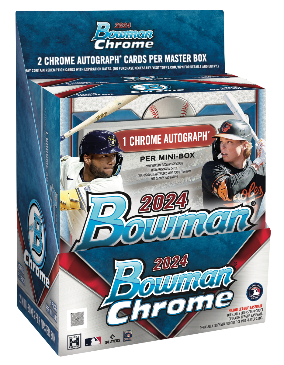 Topps Bowman Chrome Baseball 2024 - Hobby Box